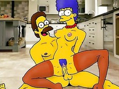 Marge Simpsons hidden orgies