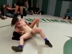 Naked wrestling