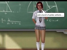 Naughty student banged by teacher