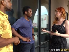 Ginger milf lauren phillips is fucked by isiah maxwell and his fellow