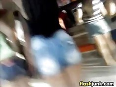 Looking At This Ass In Jean Shorts